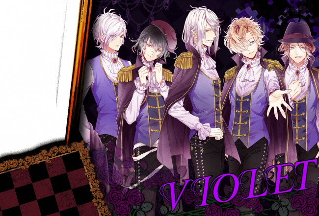 Обои картинки фото аниме, diabolik lovers, diabolik, lovers