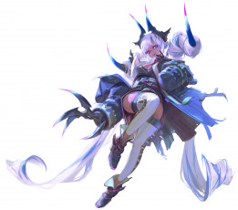 Картинка аниме оружие +техника +технологии девушка когти