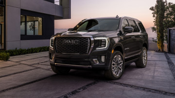 Картинка 2023+gmc+yukon+denali+ultimate автомобили gm-gmc 2023 gmc yukon denali ultimate черный джип дом