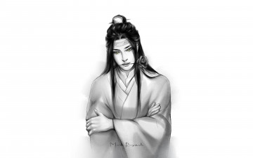 Картинка аниме mo+dao+zu+shi лань ванцзи роза