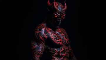 Картинка фэнтези демоны нейросети графика нейроарт ai art нейронные сети рисунки нейро искусство