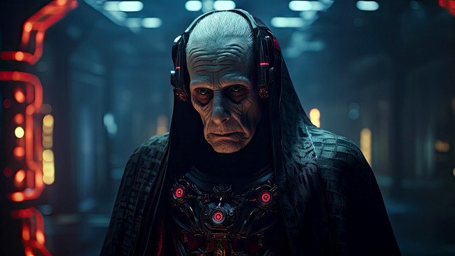 Обои картинки фото фэнтези, _star wars, нейросети, графика, нейроарт, ai, art, нейронные, сети, рисунки, нейро, искусство, киборг