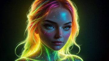 Картинка 3д+графика портрет+ portraits нейросети графика нейроарт ai art нейронные сети рисунки нейро искусство нейрографика graphics neuroart neural networks drawings neuro neurography