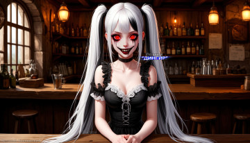 Картинка вилен +по+книге+“дингир” фэнтези вампиры девушки существа лилит готика арт вампирша обои girls vampires art wallpapers