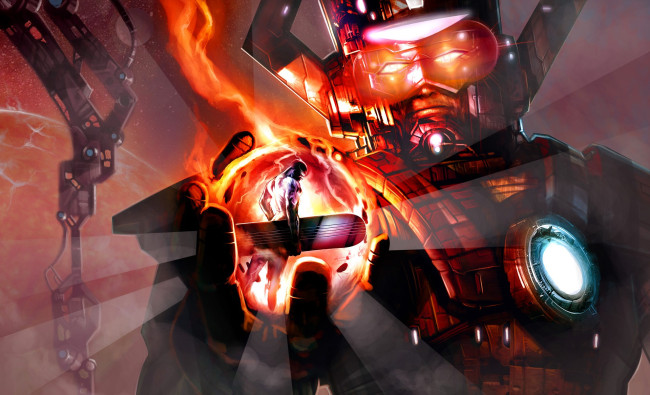 Обои картинки фото видео игры, marvel,  ultimate alliance, железный, человек