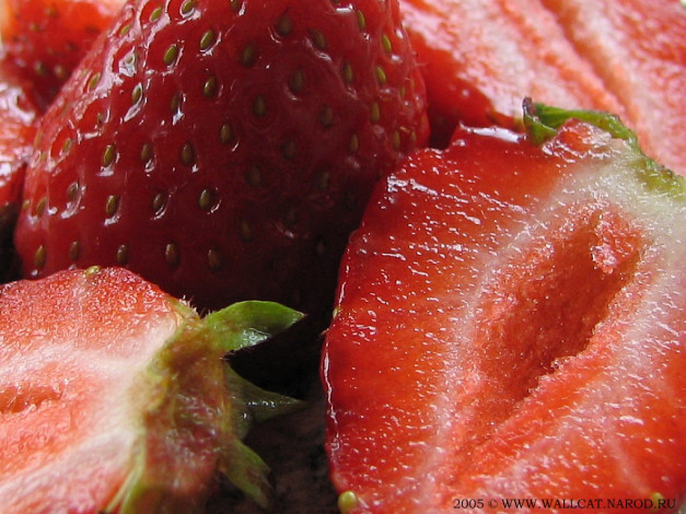 Обои картинки фото еда, клубника, земляника