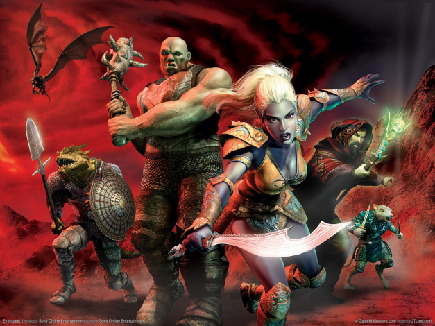 Обои картинки фото everquest, видео, игры, ii