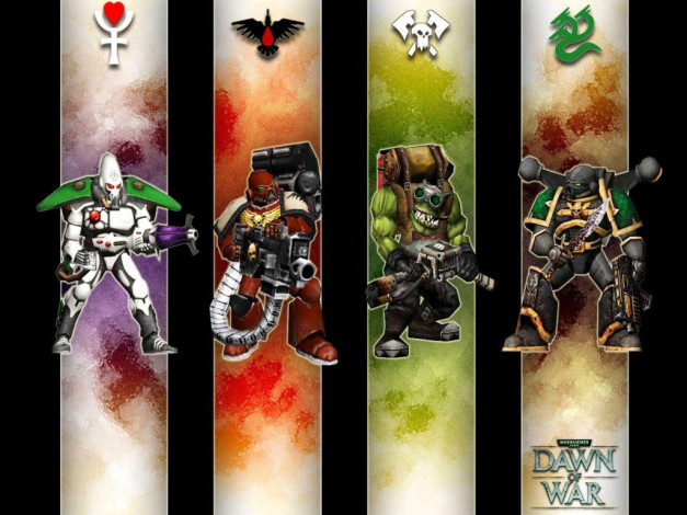 Обои картинки фото видео, игры, warhammer, 40, 000, dawn, of, war