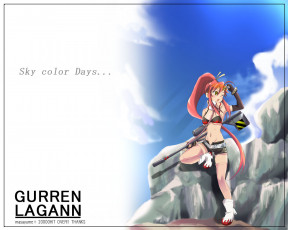 Картинка аниме tengen toppa gurren lagann yoko littner