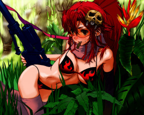 Картинка аниме tengen toppa gurren lagann yoko littner