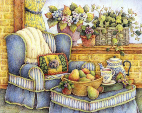 обоя by, lisa, blowers, рисованные