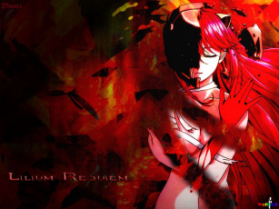 Картинка аниме elfen lied