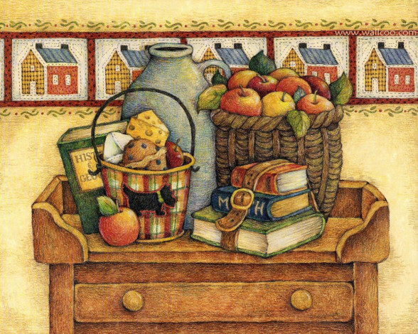 Обои картинки фото by, lisa, blowers, рисованные