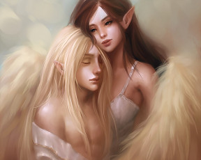 Картинка фэнтези эльфы