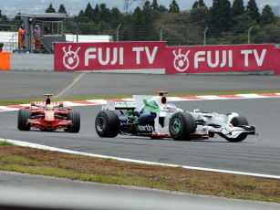 Картинка f1 fuji 2008 спорт формула