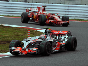 Картинка f1 fuji 2008 спорт формула
