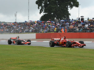 Картинка f1 silverstone 2008 спорт формула