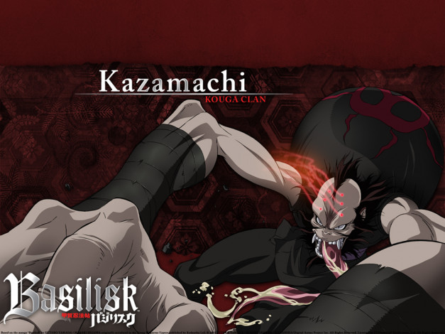 Обои картинки фото аниме, basilisk