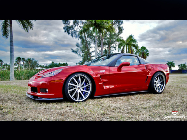 Обои картинки фото автомобили, corvette