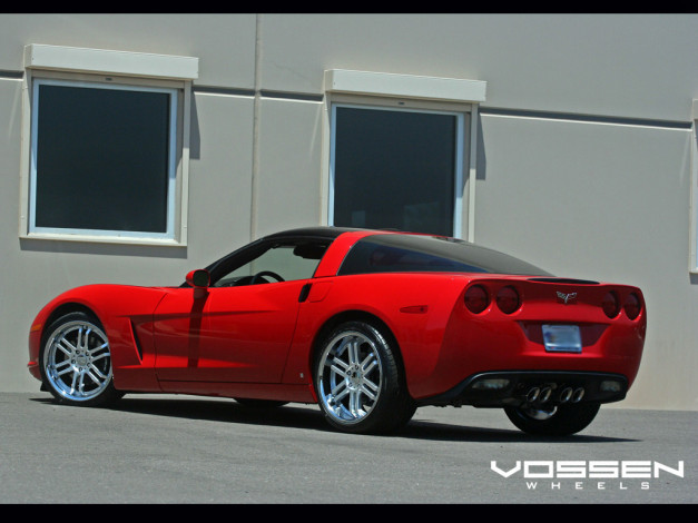 Обои картинки фото автомобили, corvette