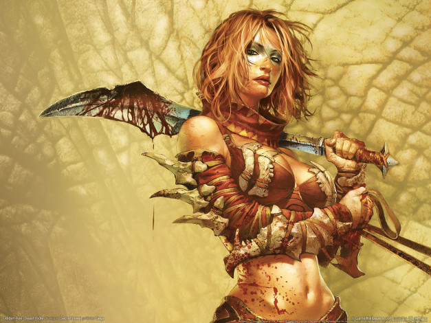 Обои картинки фото видео, игры, golden, axe, beast, rider