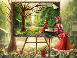 Картинка аниме touhou