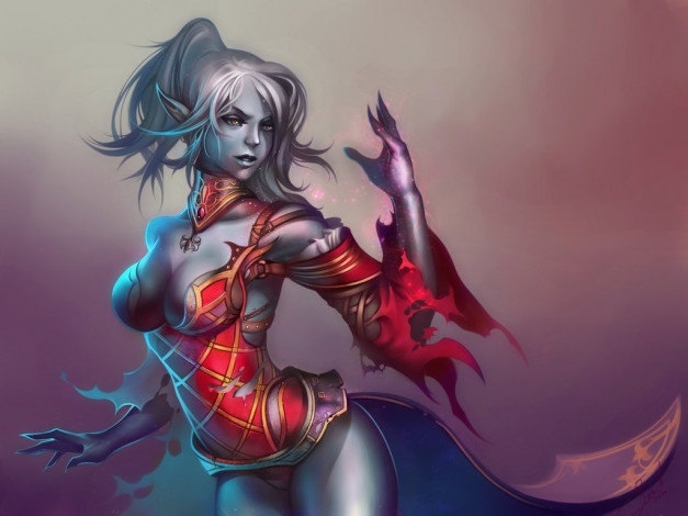 Обои картинки фото фэнтези, эльфы