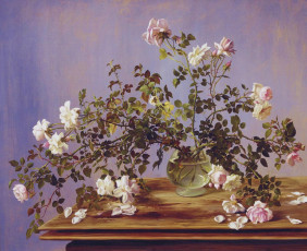 Картинка рисованные юрий арсенюк стол букет ваза zbigniew kopania