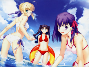 Картинка аниме fate stay night