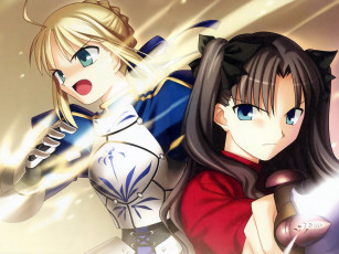 Картинка аниме fate stay night