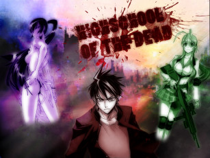 Картинка аниме highschool of the dead