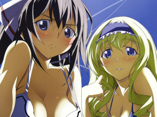 Картинка infinite stratos аниме