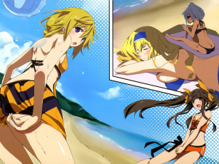 Картинка infinite stratos аниме