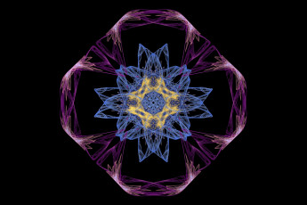 Картинка 3д графика fractal фракталы