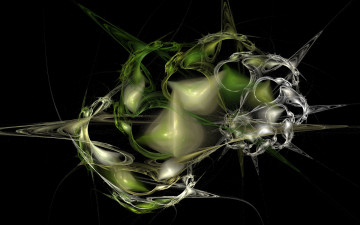 Картинка 3д графика fractal фракталы