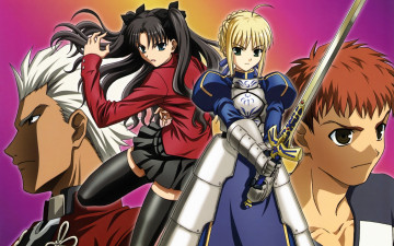 Картинка аниме fate stay night
