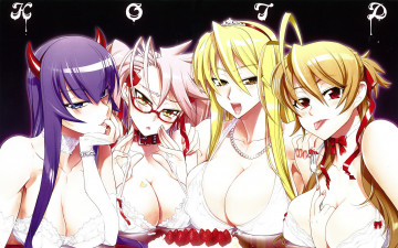 Картинка аниме highschool of the dead