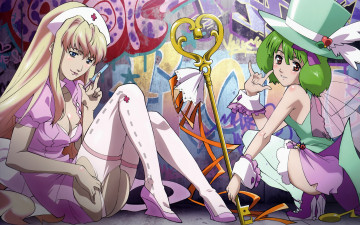 Картинка аниме macross frontier