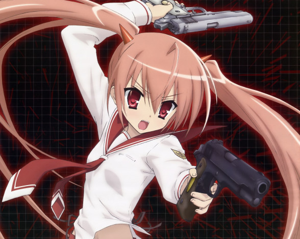 Обои картинки фото аниме, aria, the, scarlet, ammo