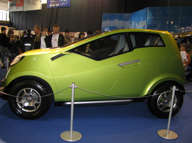 Обои картинки фото калина, концепт, автомобили, выставки, уличные, фото, -, концептуальная, разработка, lada, kalina, 4x4, владимир, филатов