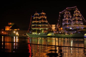 Картинка корабли парусники santo domingo регата