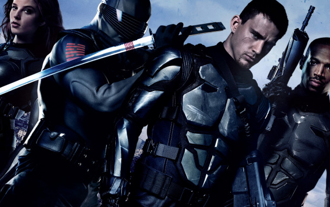 Обои картинки фото бросок, кобры, кино, фильмы, joe, the, rise, of, cobra