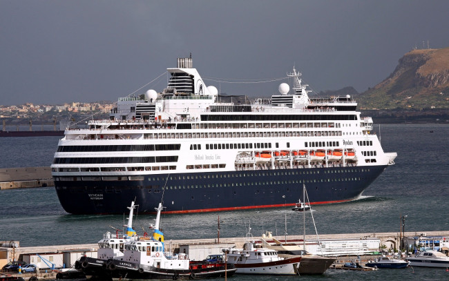 Обои картинки фото корабли, лайнеры, круиз, вода