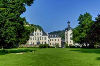 Картинка замок sayn германия бендорф города дворцы замки крепости ландшафт