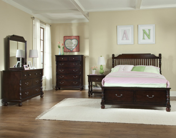 Обои картинки фото интерьер, спальня, кровать, тумбочки