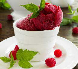 Картинка еда морковь малина мята