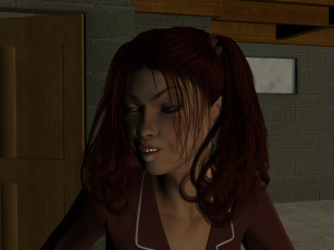 Картинка 3д+графика эльфы+ elves взгляд эльфийка