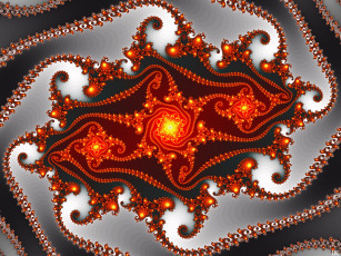 Картинка 3д+графика фракталы+ fractal узор цвета фон