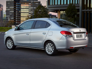 Картинка автомобили mitsubishi mirage 2014г au-spec sedan