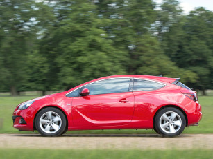 обоя автомобили, vauxhall, gtc, astra, красный, biturbo